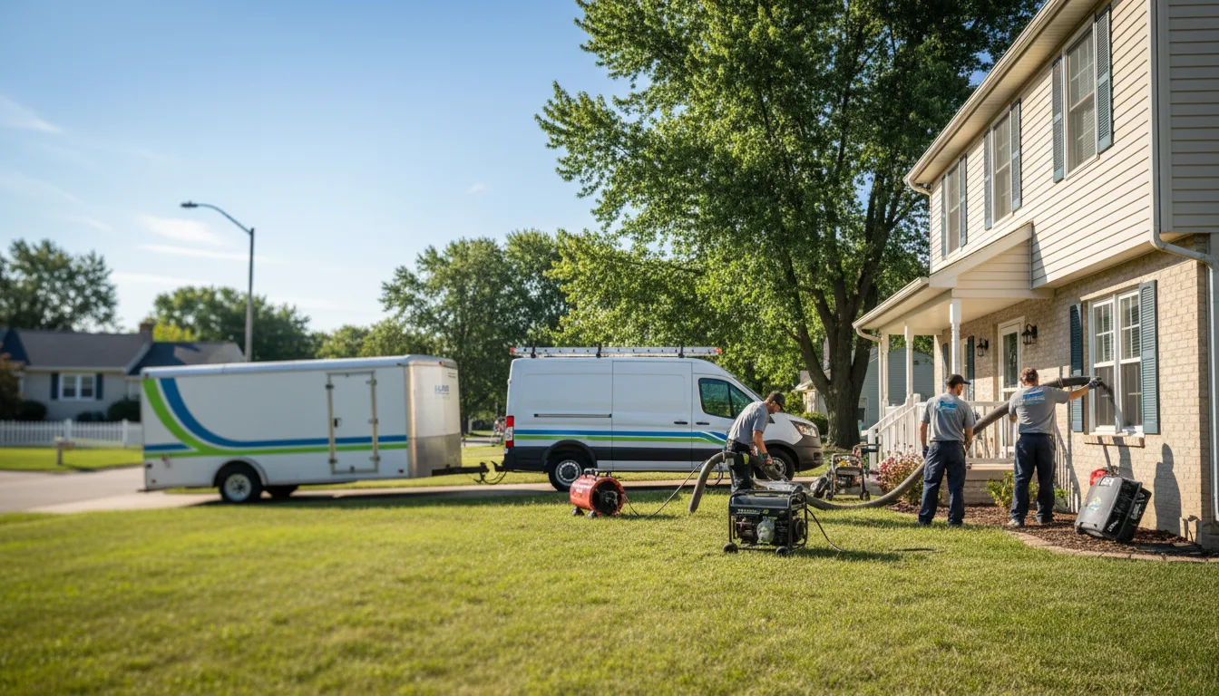 Flooded Basement Restoration And Cleanup With Repair in South Boardman, MI near me